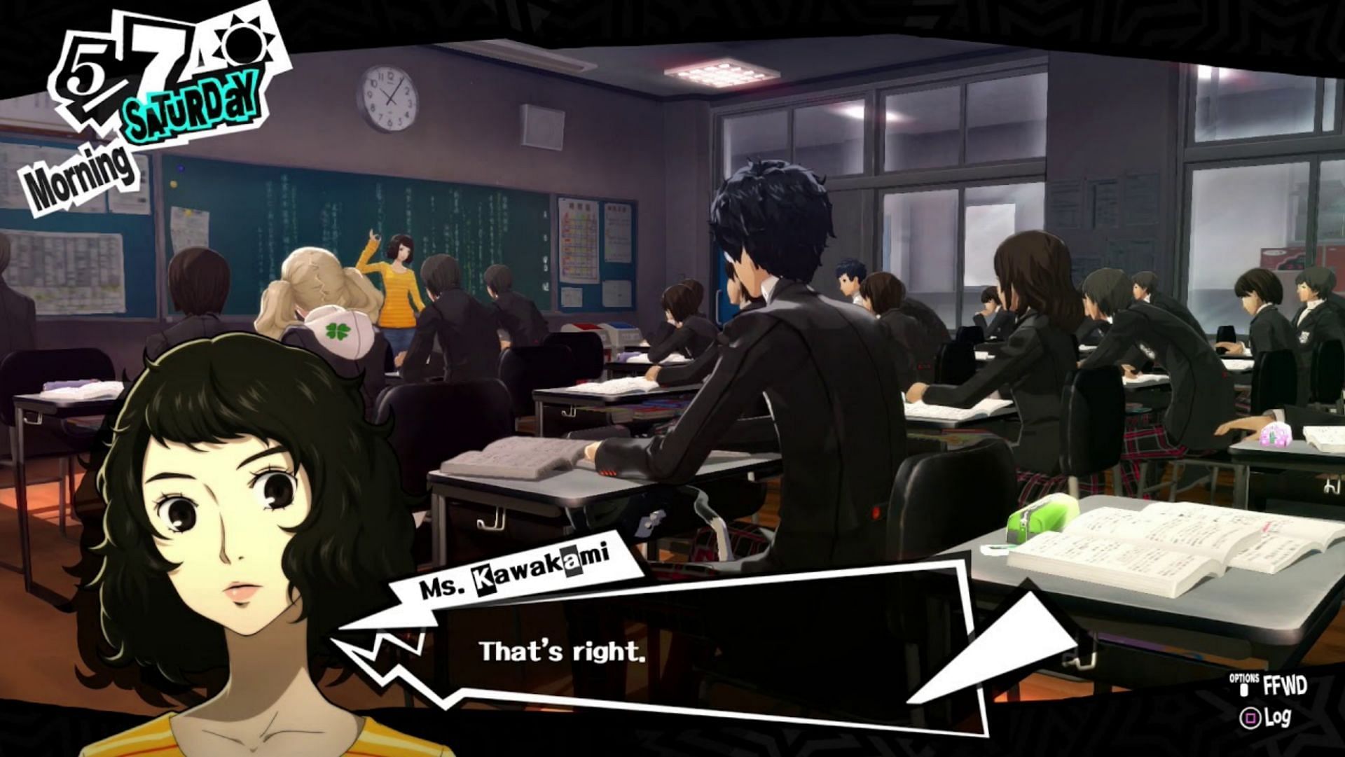 Persona 5 Royal - All Classroom Answers: April 