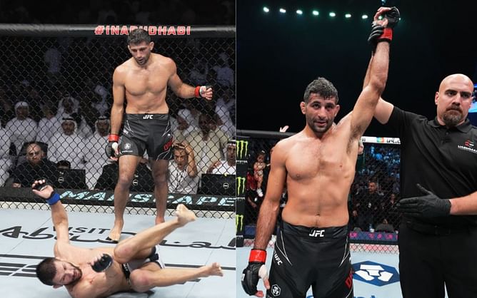 "He is without a doubt the toughest guy I've fought so far" - Beneil Dariush applauds Mateusz Gamrot's skills after UFC 280 win