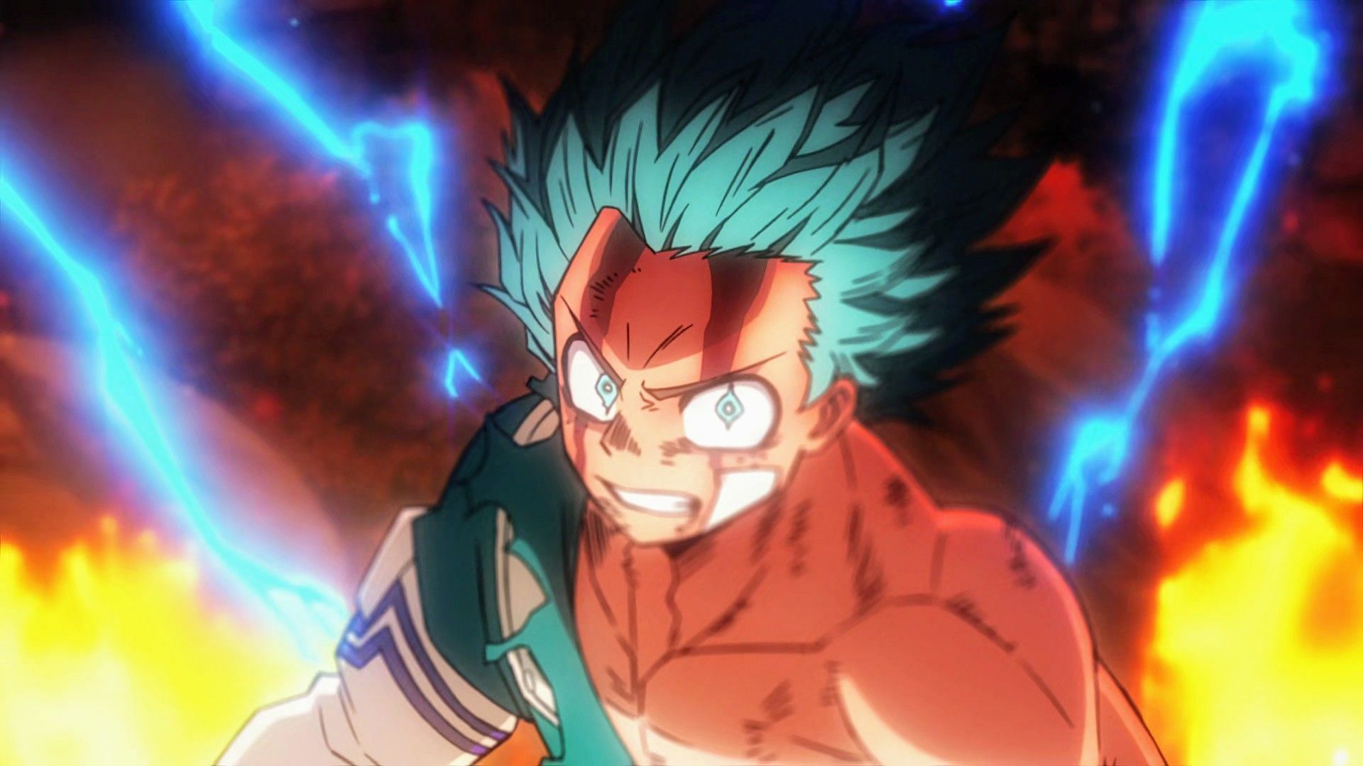 Deku has proved why he was chosen several times in My Hero Academia (Image via Studio Bones)