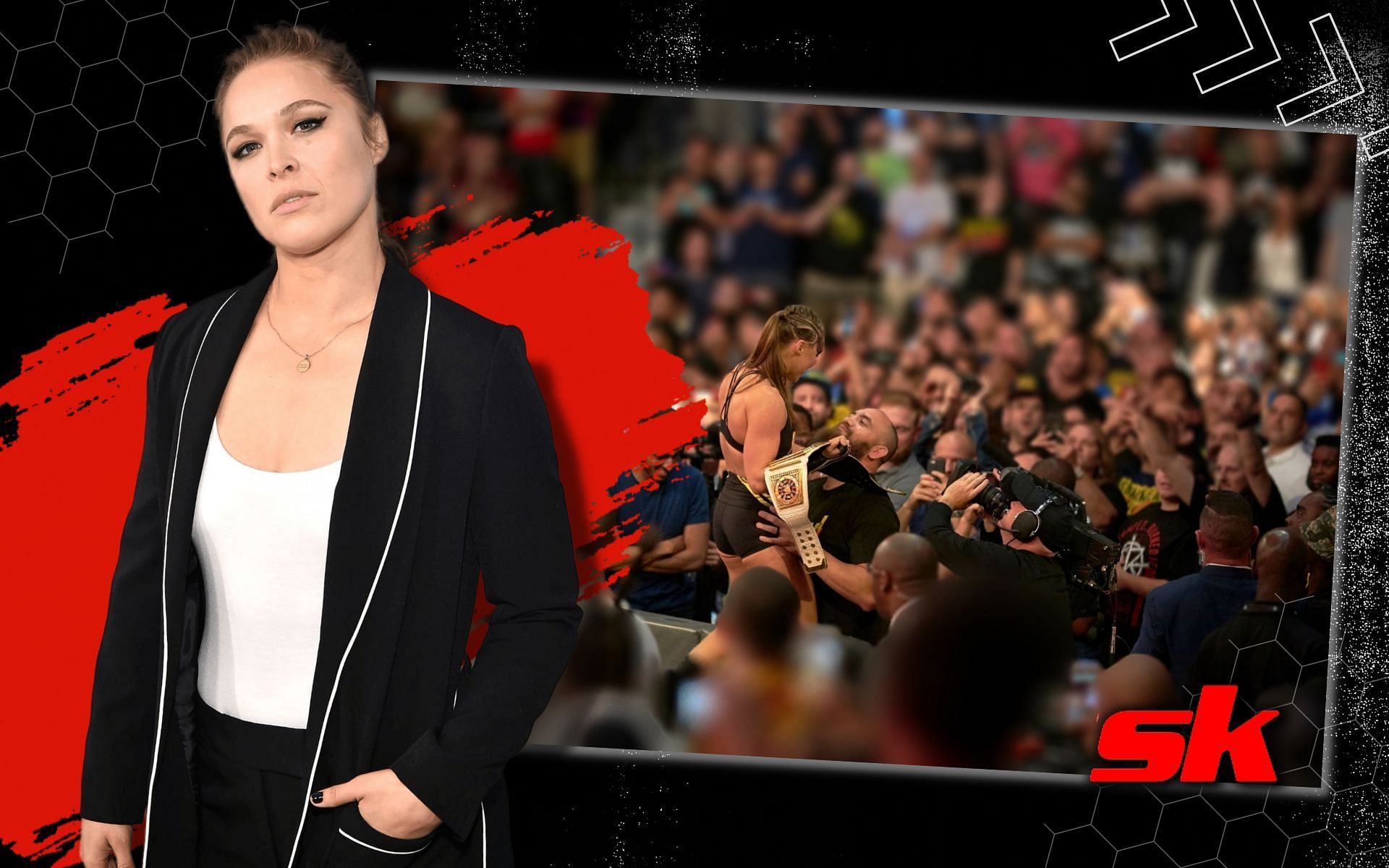 Ronda Rousey slams MMA fans for deserting fighters when they hit a rough patch. [Image credits: Getty Images]