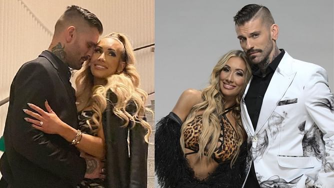 When did WWE's Carmella and Corey Graves start dating?