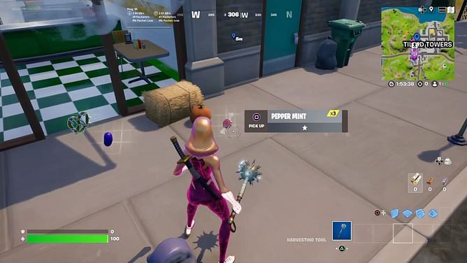 Fortnite: How to gain a Speed Boost by eating Pepper Mint candy