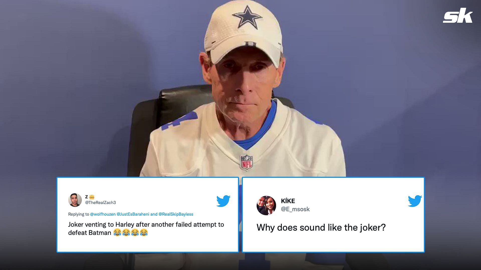 NFL fans troll Skip Bayless after strange reaction to Cowboys loss