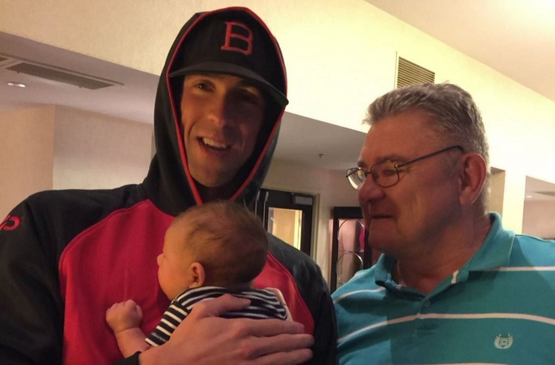 Michael Phelps and Fred Phelps (Image via Michael Phelps/Instagram)