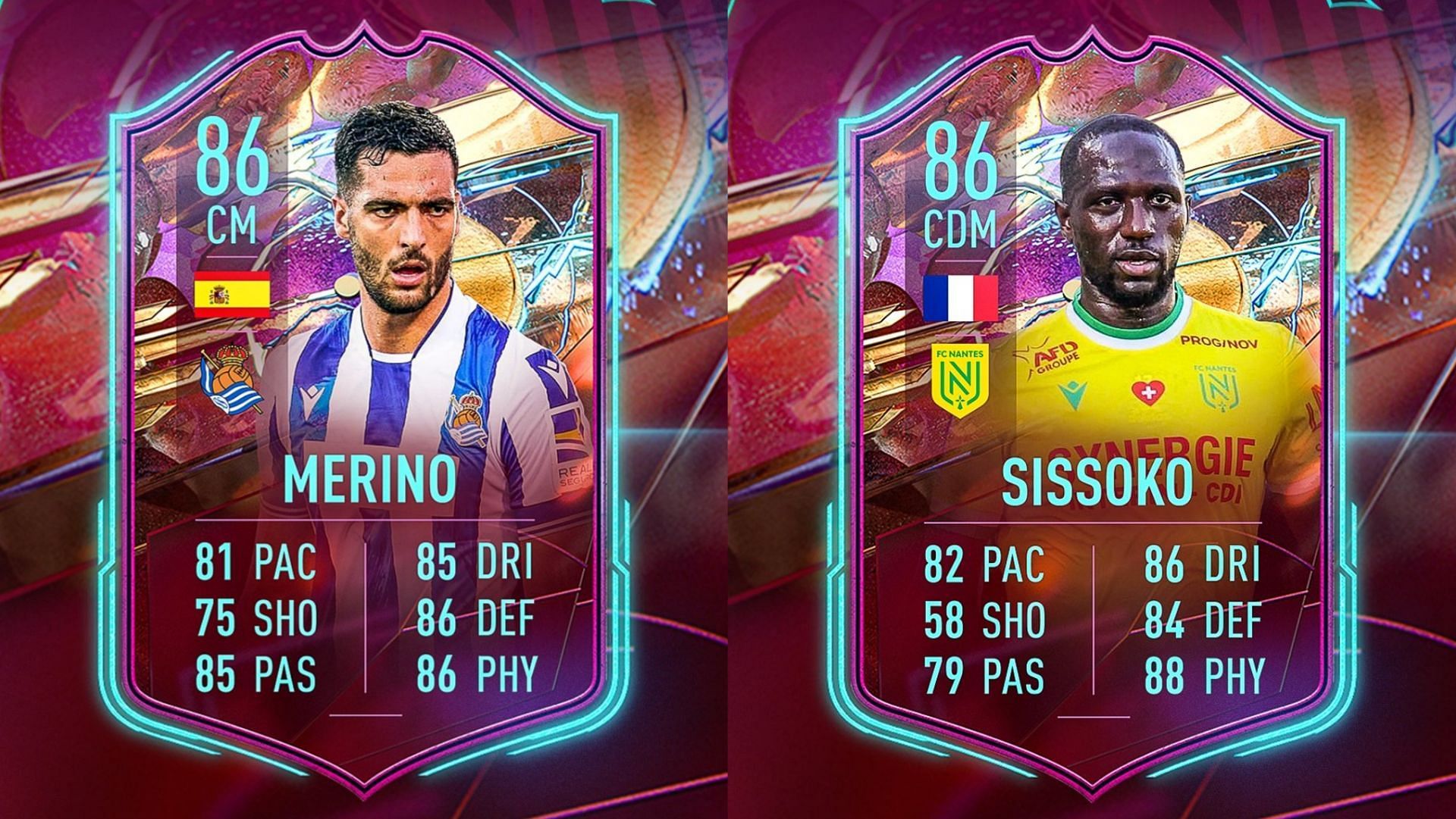 A new set of cards will appear as part of Team 2 (Images via Twitter/FUT Sheriff)