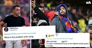 "Genuinely annoying me with this move now" - Barcelona fans fume as Xavi leaves out star from starting XI against Inter Milan