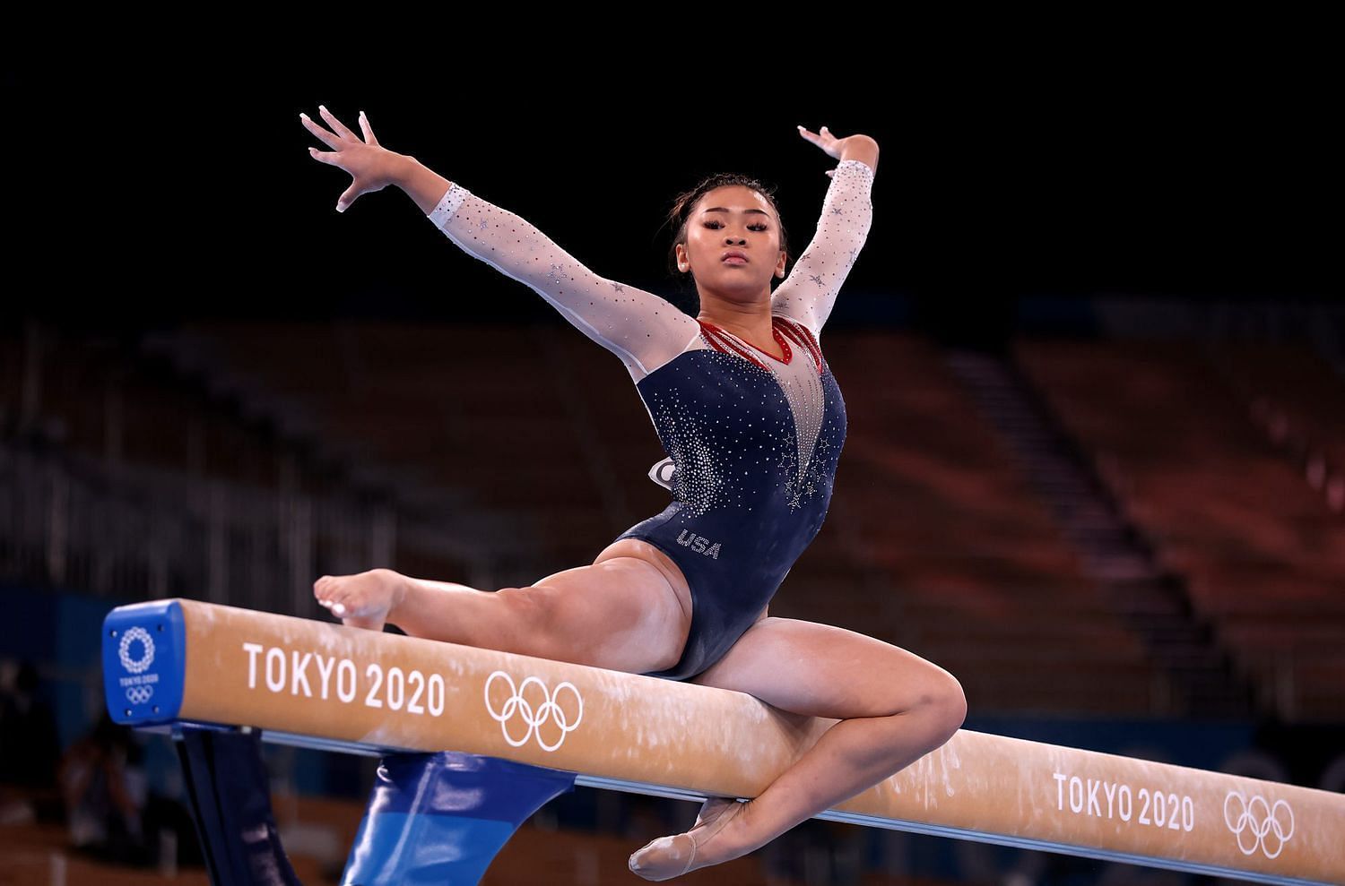 Sunisa Lee at the 2022 Tokyo Olypics (image credit: getty images)