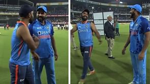 IND vs SA 2022: [Watch] Rohit Sharma & Dinesh Karthik have a hilarious exchange after India's 2-1 win