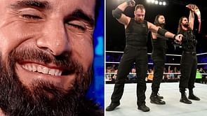 [PHOTO] Seth Rollins does The Shield's pose with two current WWE Superstars