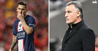 "We cannot be happy with his absence" - PSG boss Christophe Galtier says PSG will look to find other solutions due to Lionel Messi's injury