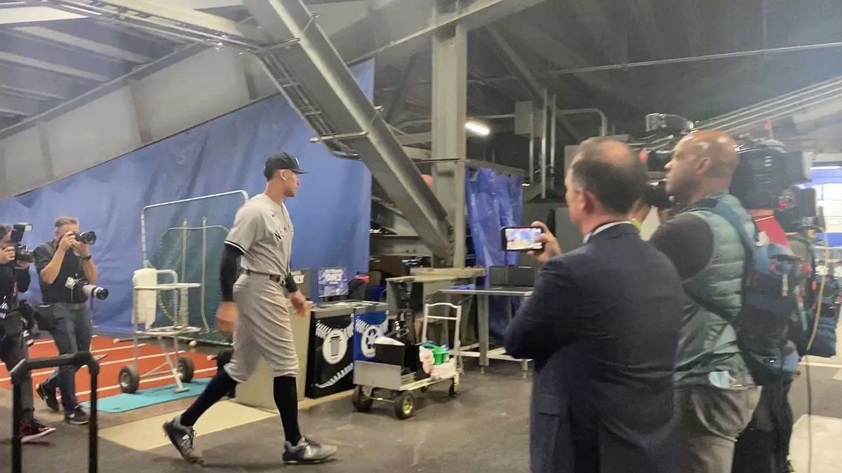 My dad, Aaron Judge and me – Fra Noi