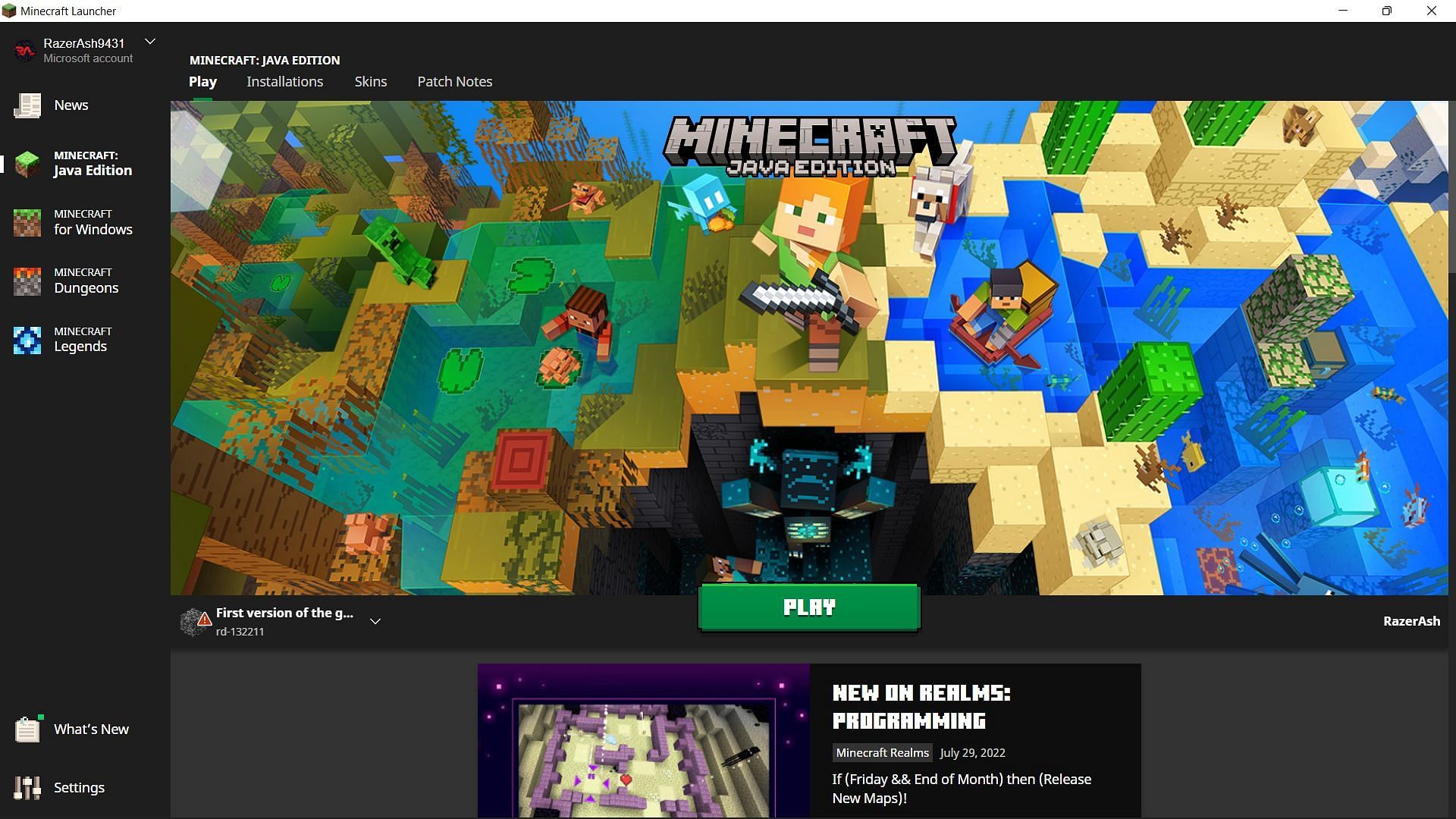 Reinstalling both Minecraft and its launcher might solve the error (Image via Sportskeeda)