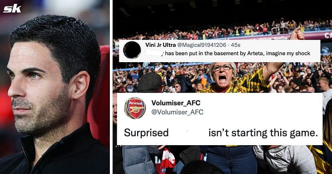 "Been put in the basement by Arteta" "Stop this nonsense" - Arsenal fans infuriated as defender is benched again for Nottingham Forest clash