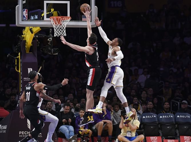 "We don't have time for people to be in their feelings"- LA Lakers head coach brushes off question about Russell Westbrook's potential reaction to being benched late against Portland Trail Blazers