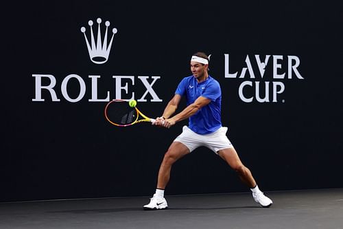 Rafael Nadal at the 2022 Laver Cup