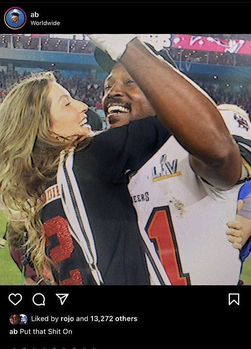 Antonio Brown's Throwback Photo With Gisele Bündchen Is Truly Puzzling