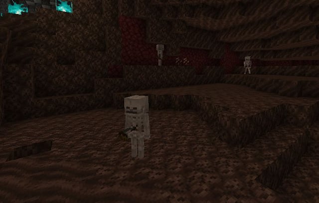 Minecraft Saoal Part Soul Sand Valley in Minecraft