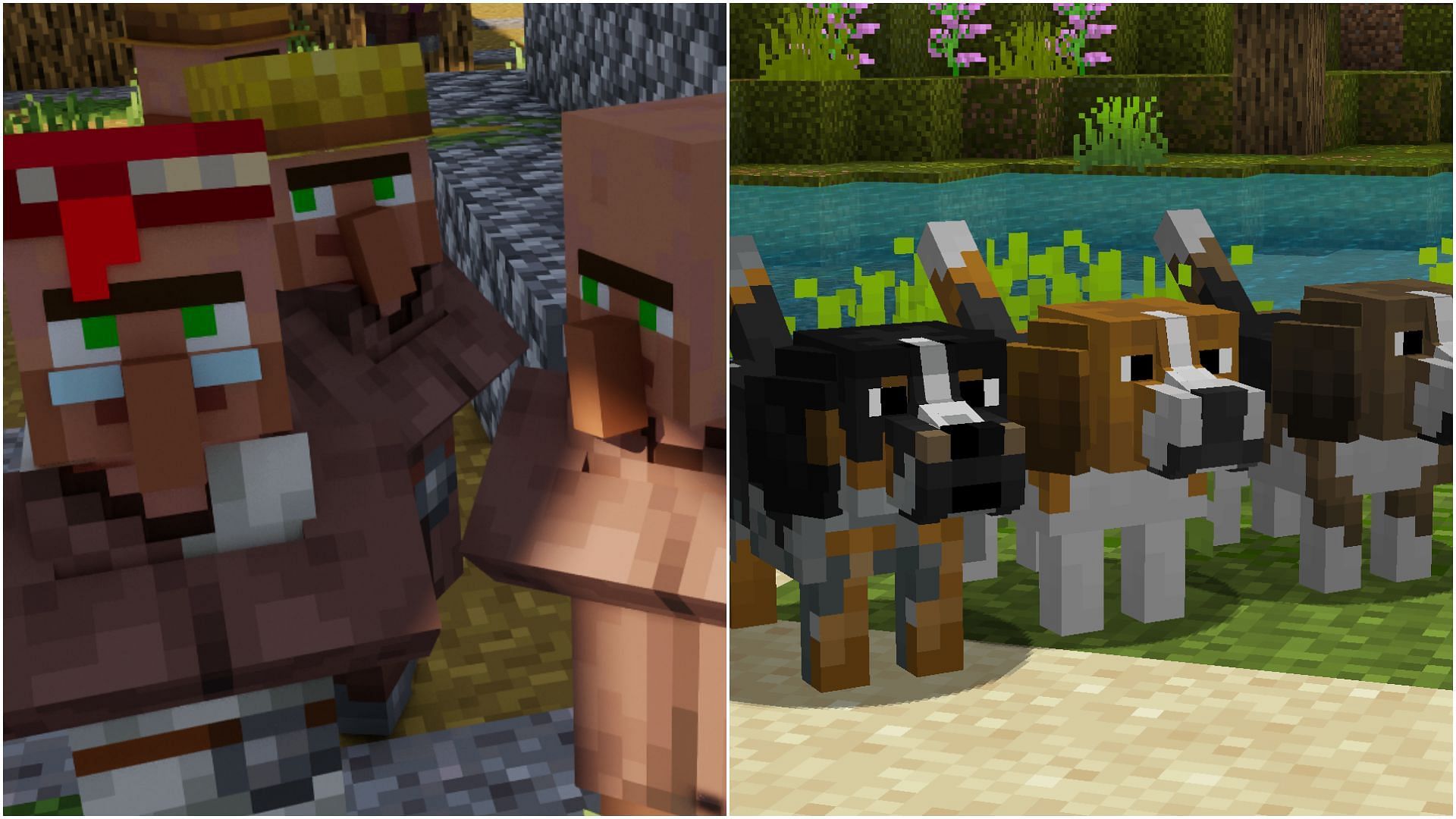 Some of the best Minecraft texture packs for mobs (Image via Sportskeeda)
