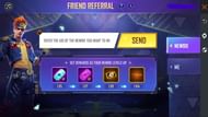 दोस्तों को इन्वाइट करने पर इनाम मिलेंगे (Image via Garena)