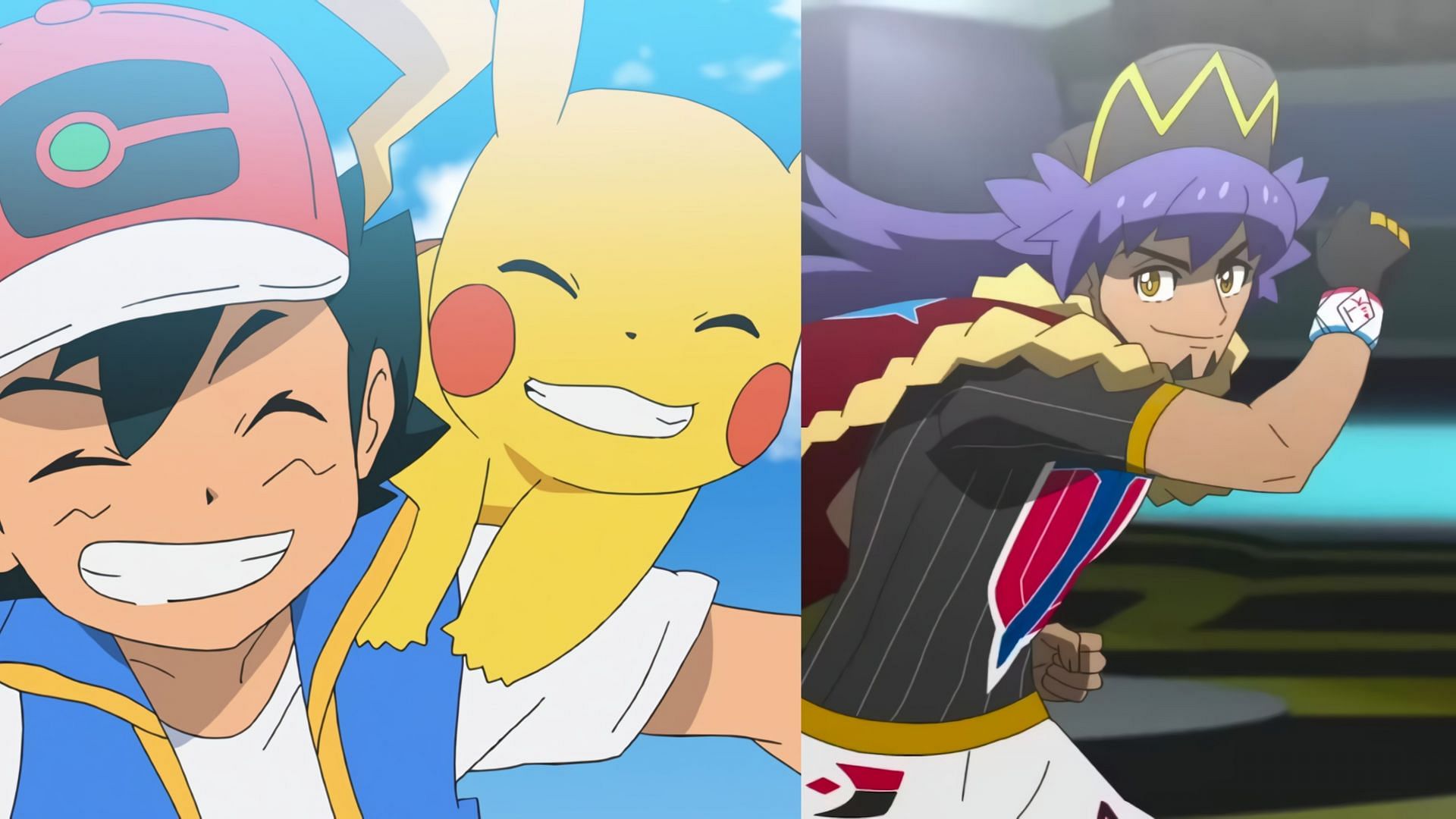 Can Ash and Pikachu beat Leon in Pokemon Journeys episode 131 (Image via OLM Incorporated)