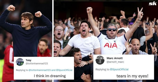 “Conte Ball is alive”, “Tears in my eyes” – Tottenham fans delighted as Antonio Conte offers rare chance to 2 players in starting line-up for game against Brighton