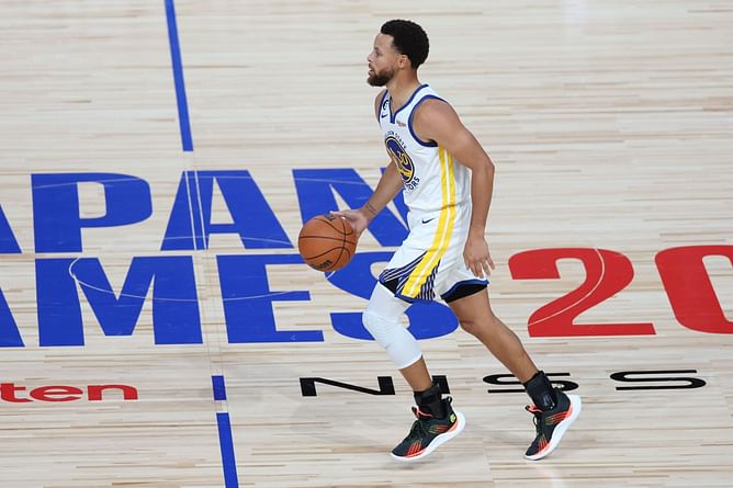 Video: NBA fans in Japan fill the arena to see two-time MVP Steph Curry warm up before preseason game