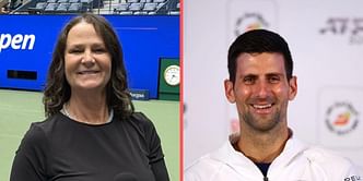 Pam Shriver asks Novak Djokovic for help after video of father violently assaulting daughter goes viral