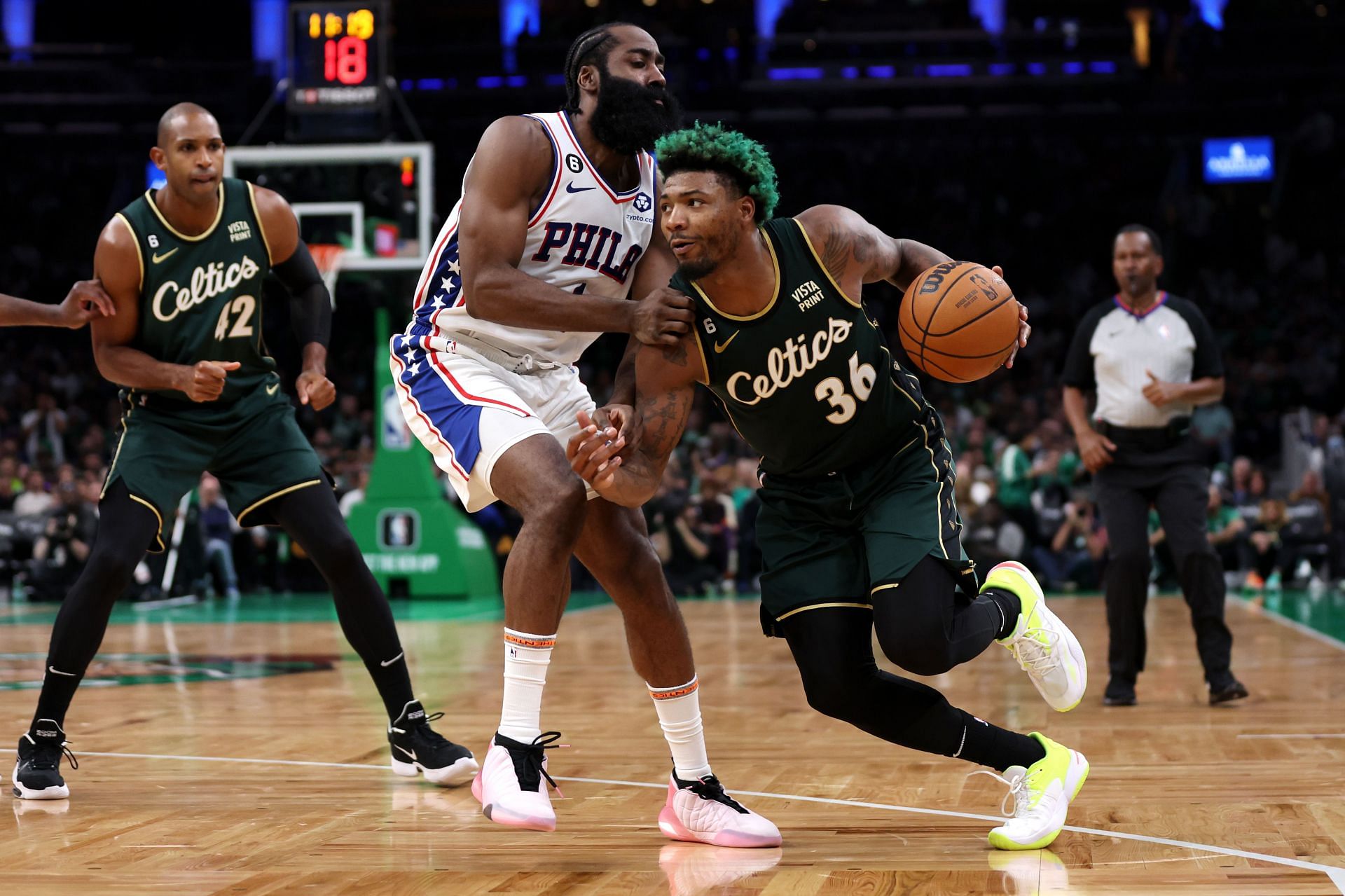 Philadelphia 76ers v Boston Celtics