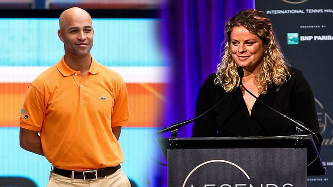 "Now I got nothing" - James Blake welcomes new owner Kim Clijsters to Major League Pickleball by saying he's not the "best tennis player" in the league anymore