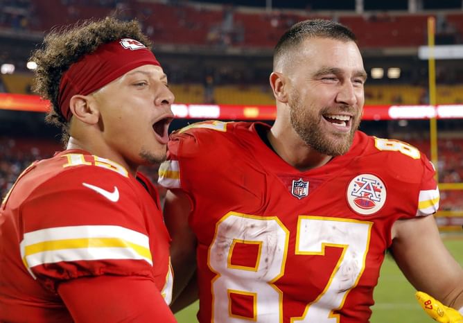 "Getting jealous of this love" - Brittany Mahomes doesn't approve of Patrick Mahomes' bromance