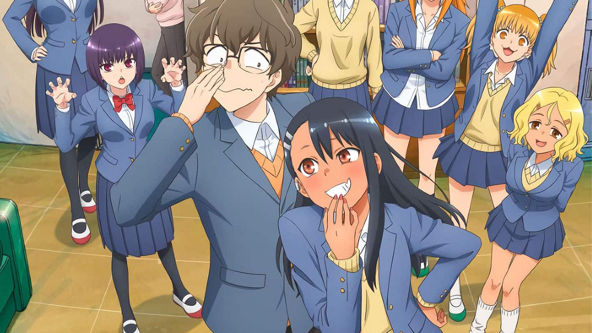 The key visual for season 2 of Don&#039;t Toy With Me, Miss Nagatoro (Image via OLM Incorporated)
