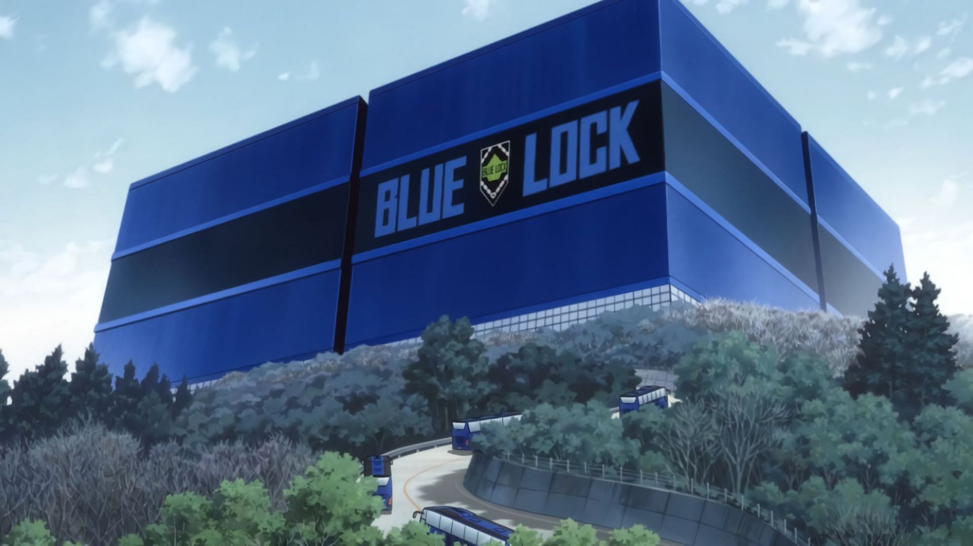 The Blue Lock facility (Image via Muneyuki Kaneshiro, Kodansha)