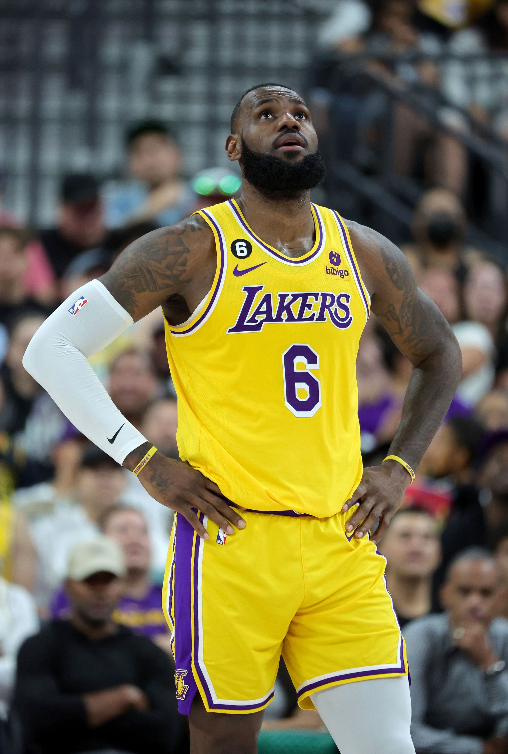 LA Lakers forward LeBron James