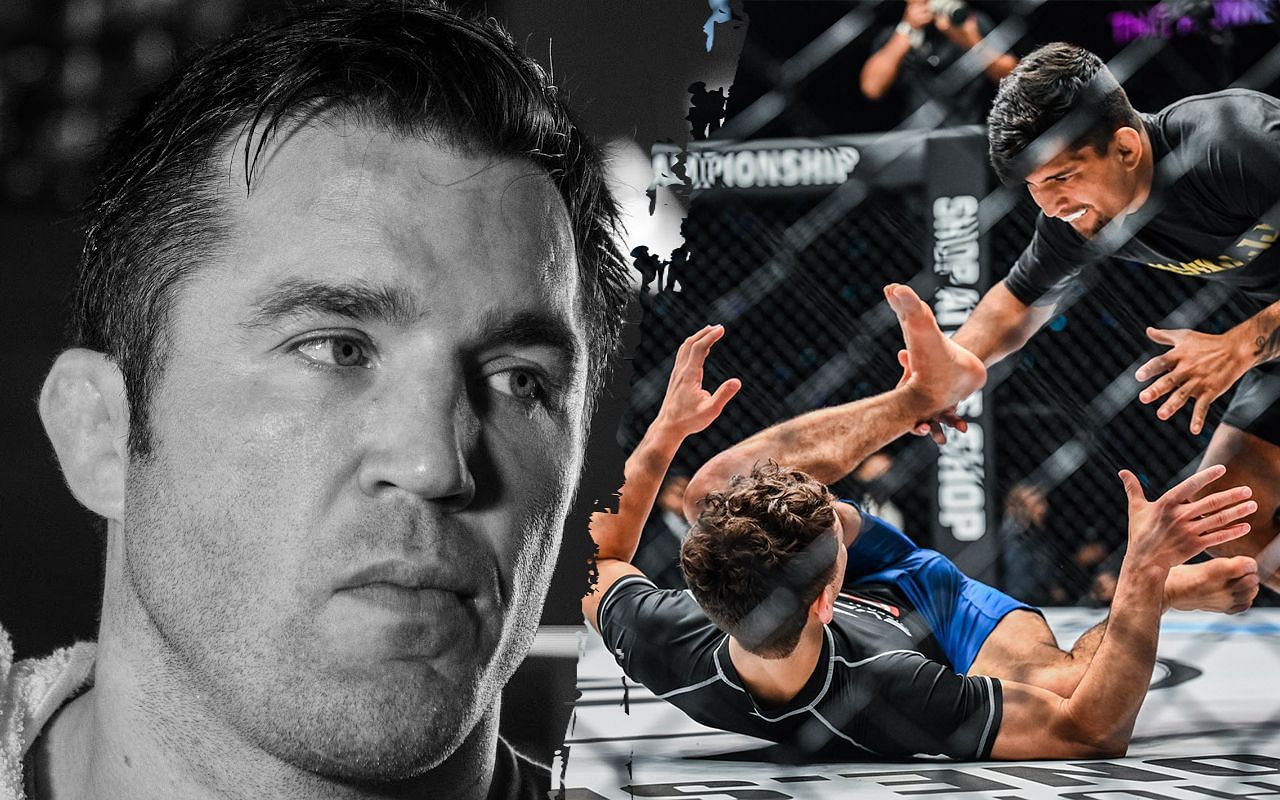 Chael Sonnen (left) says ONE Championship made submission grappling more entertaining for the viewing public.