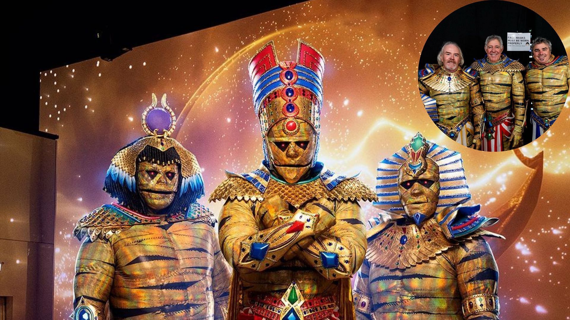 The Mummies from The Masked Singer (Image via Instagram/@maskedsingerfox)