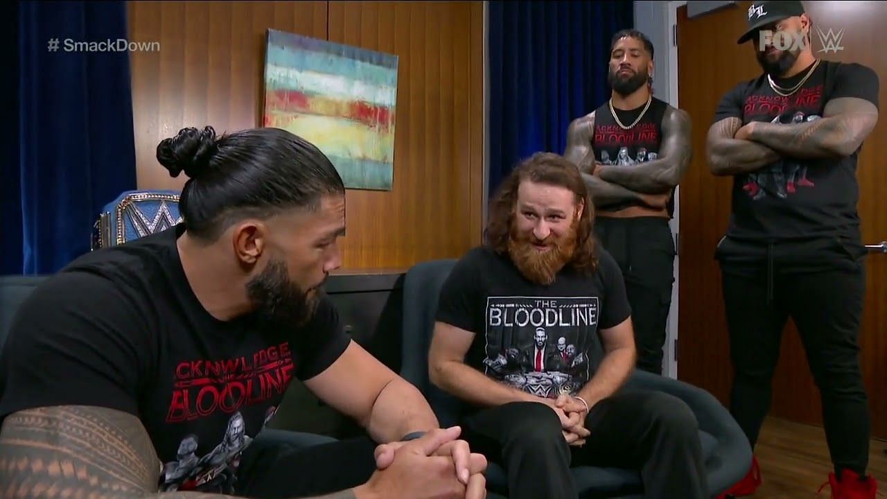 Sami Zayn is officially part of The Bloodline