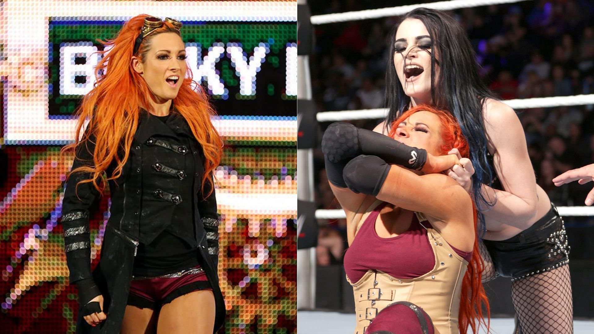 Becky Lynch was tag team partners with Charlotte Flair and Paige in 2015.