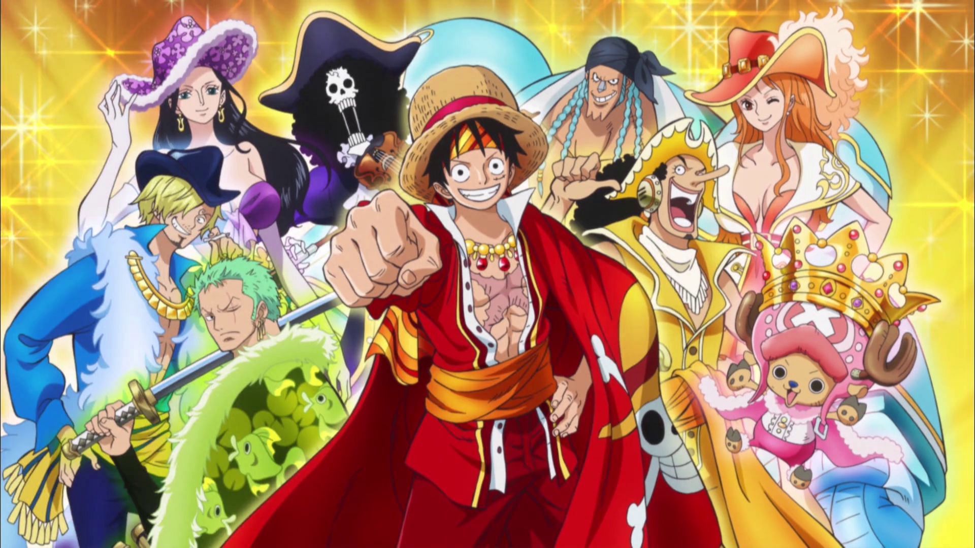 One Piece Debuts New Straw Hat Pirates Costumes in Full Color