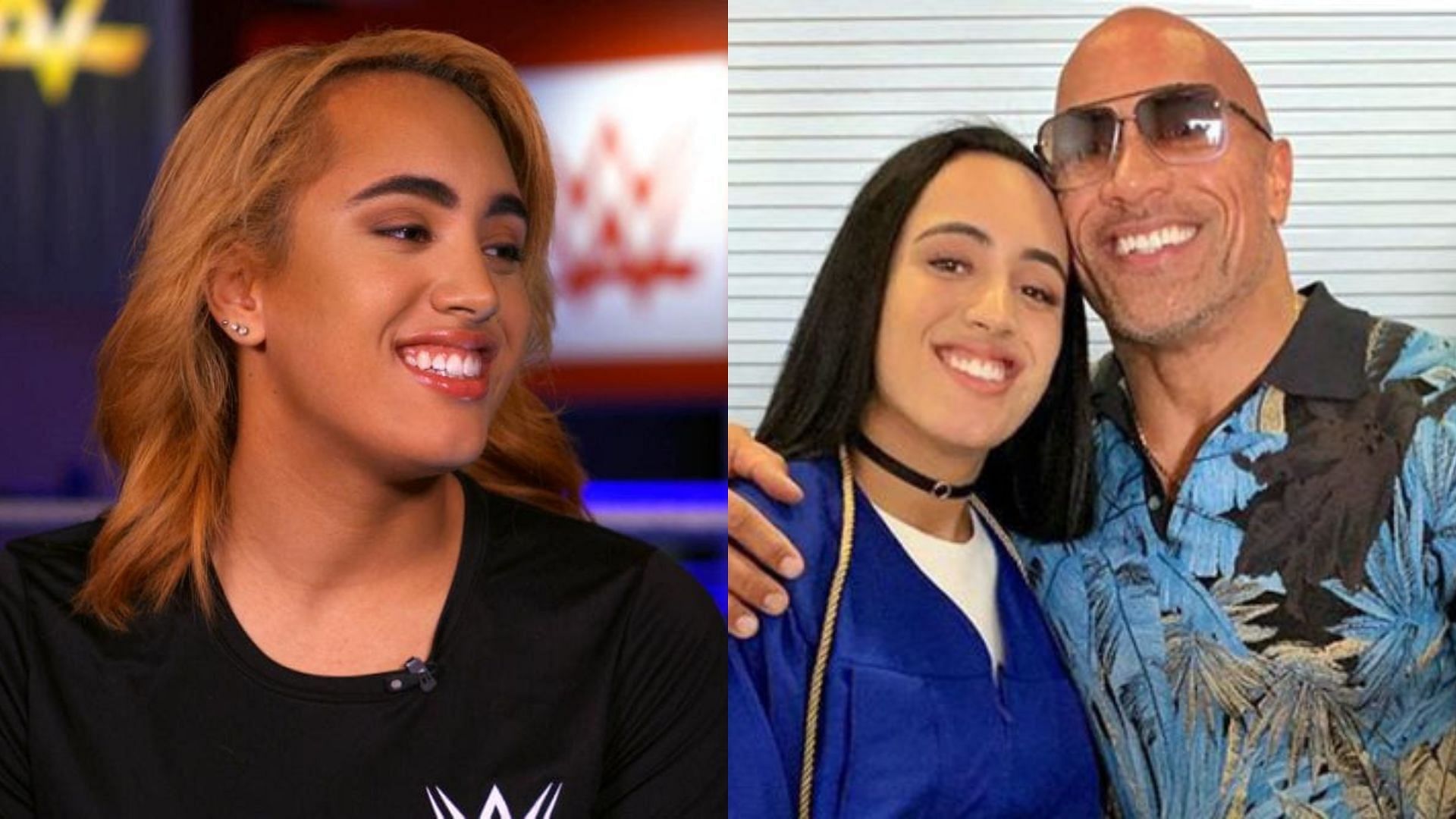 Did The Rock train his daughter Simone Johnson before her WWE debut?