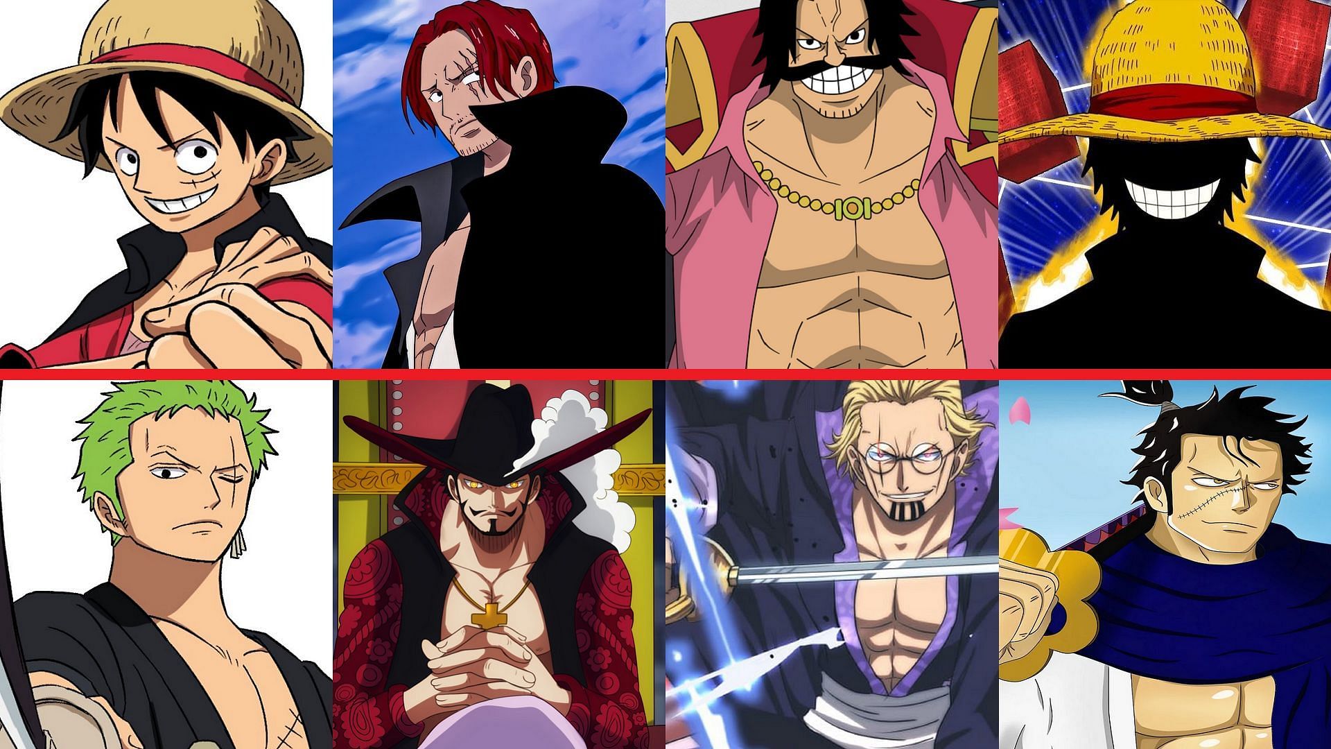 Roronoa Zoro Monkey D. Luffy Diego de la Vega Kenpachi Zaraki