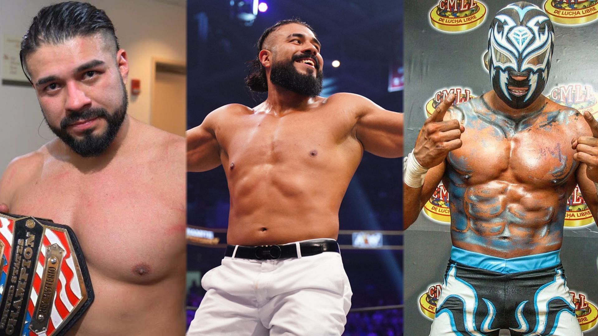 Andrade has had quite a career in wrestling so far.