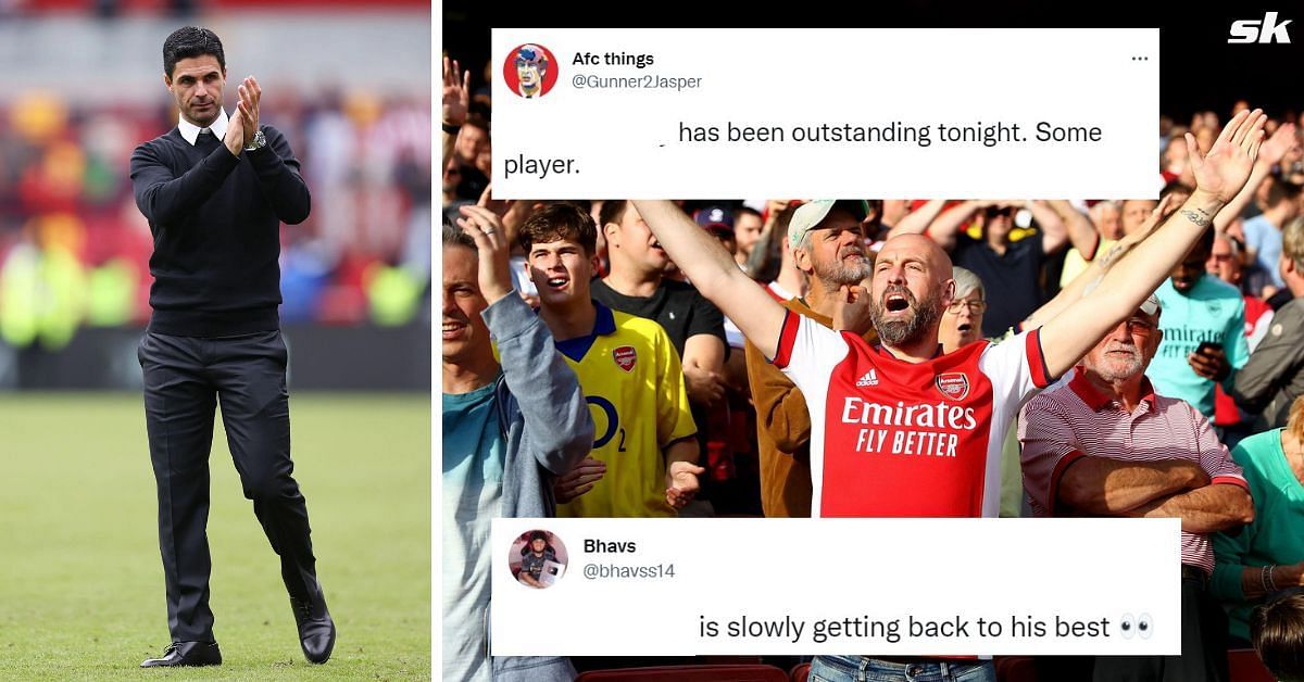 Arsenal fans left impressed with player