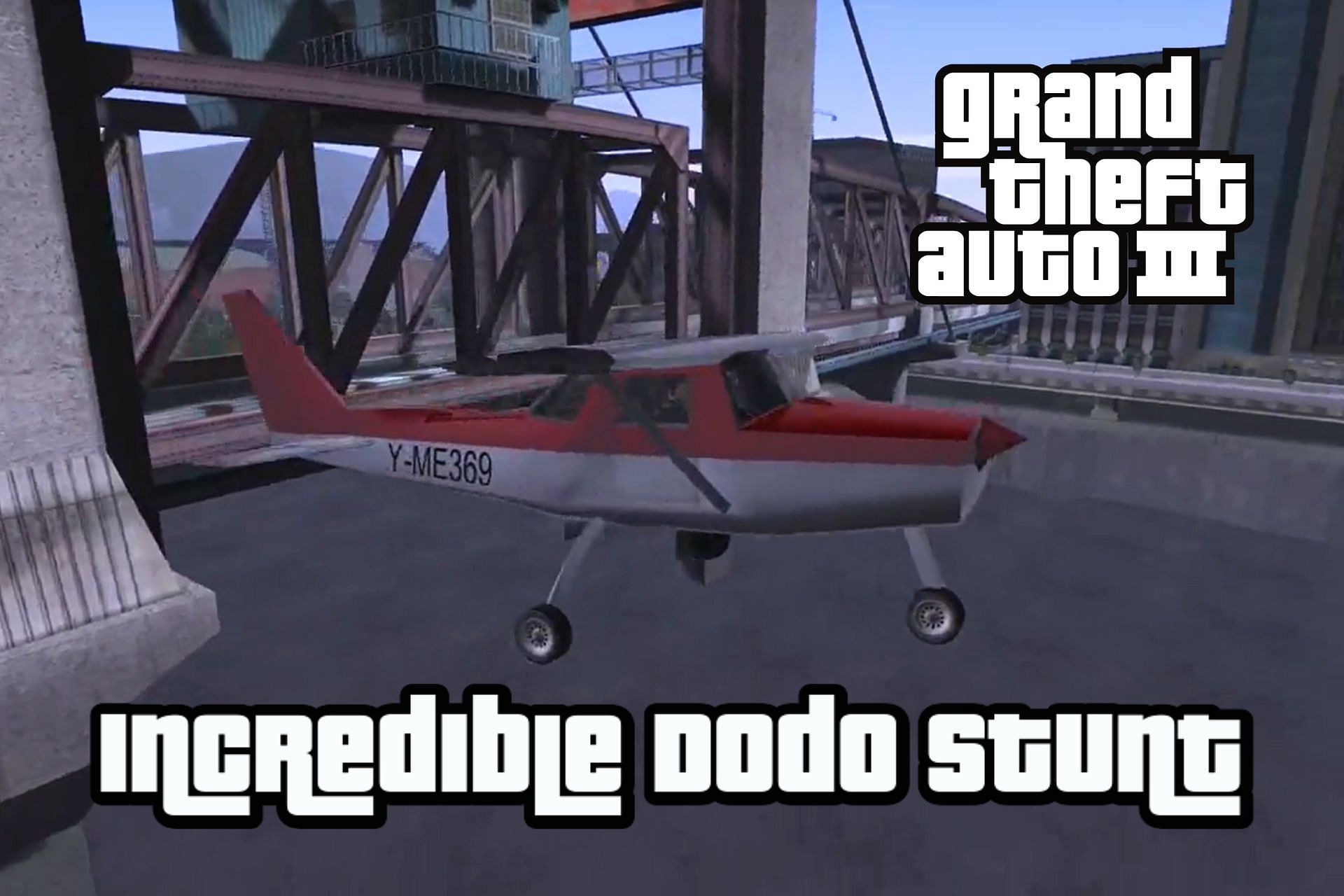 Watch how GTA 3 player pulls off this incredible Dodo plane stunt in the game (Image via Reddit)