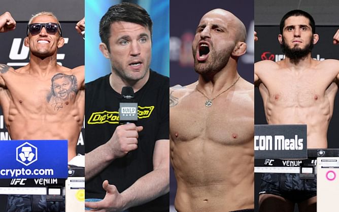 "Sometimes you have to fight when you're a man" - Chael Sonnen urges winner of Charles Oliveira vs. Islam Makhachev to call-out 'littler guy' Alexander Volkanovski