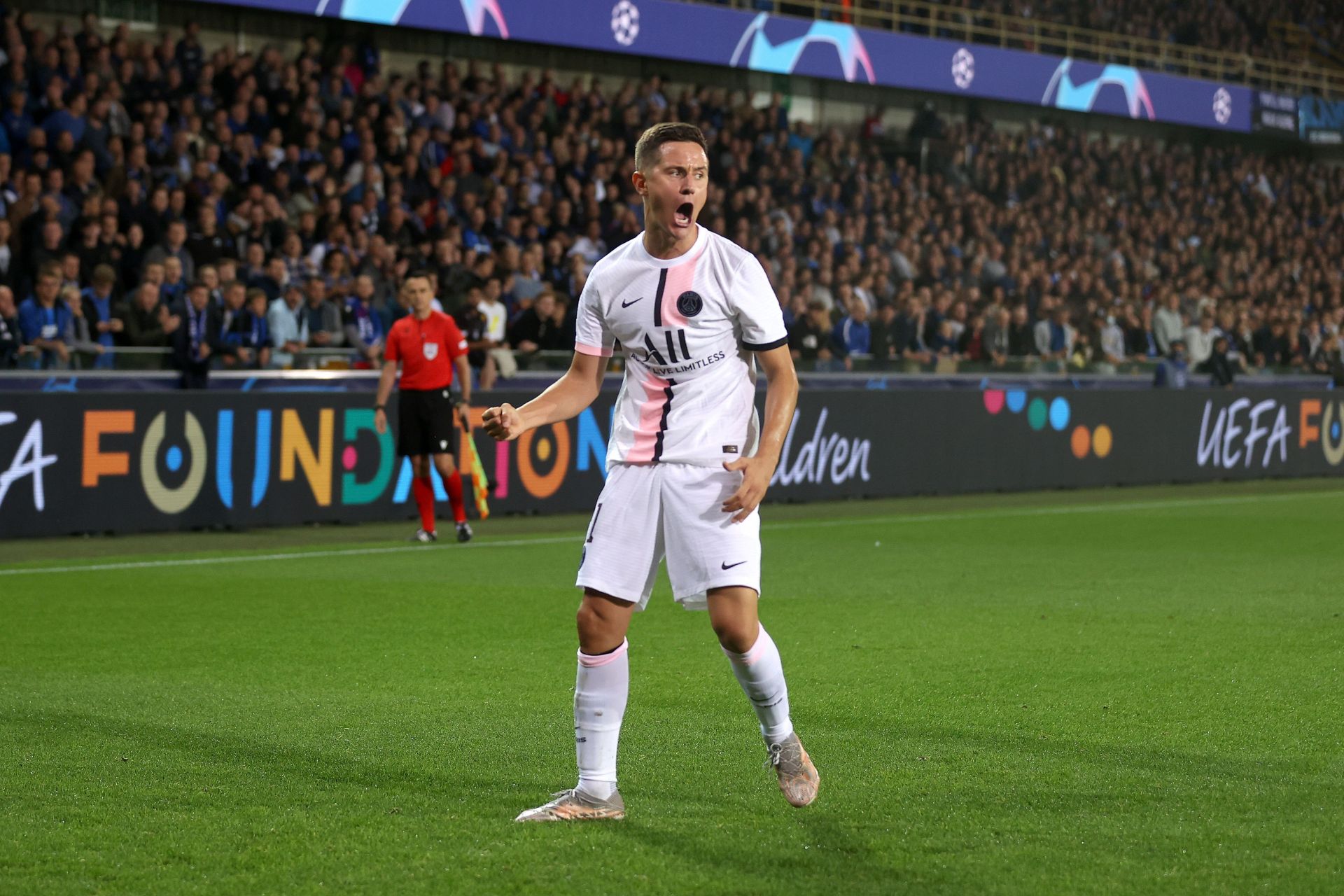 Lionel Messi surpasses Pele in all-time goalscoring race with Cristiano  Ronaldo as Kylian Mbappe hits Champions League milestone psg jersey retroin  PSG victory Lionel Messi PSG Jerseys, Messi Shirt, Messi Paris Jersey