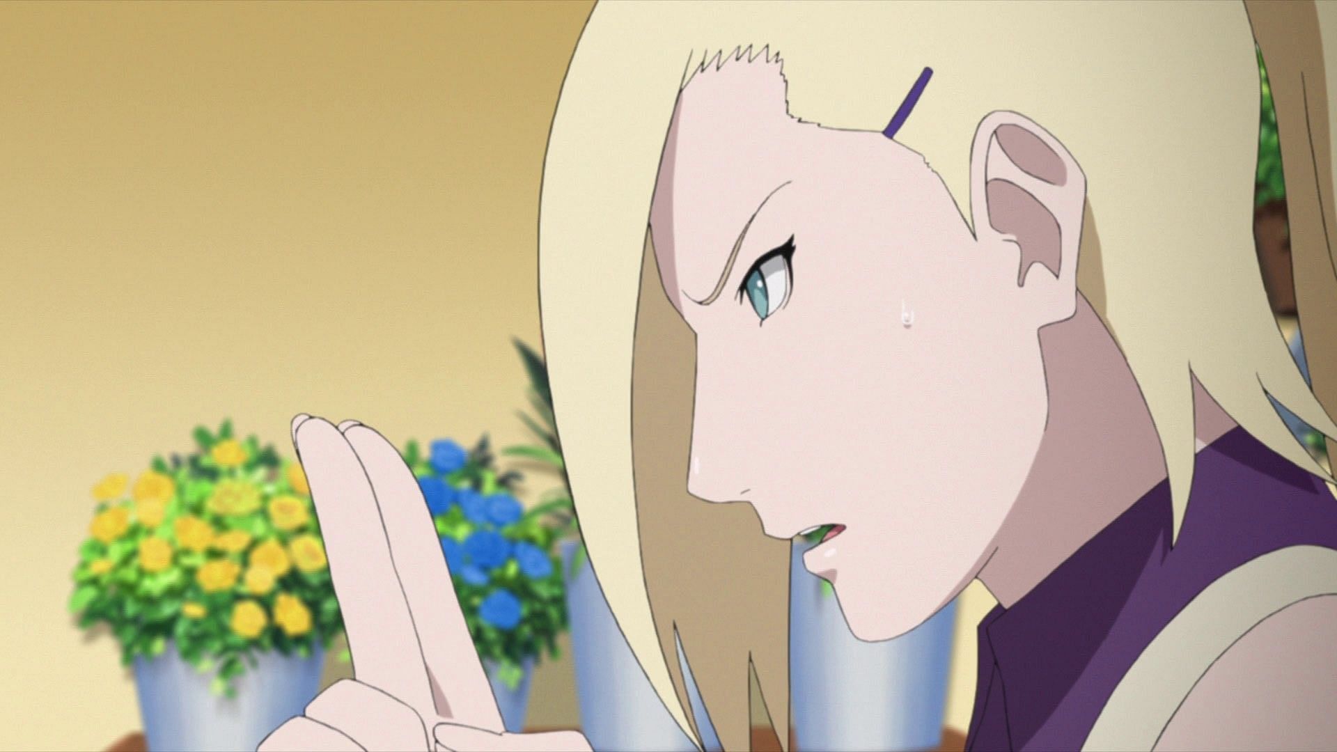 Ino as seen in the show (Image via Studio Pierrot)