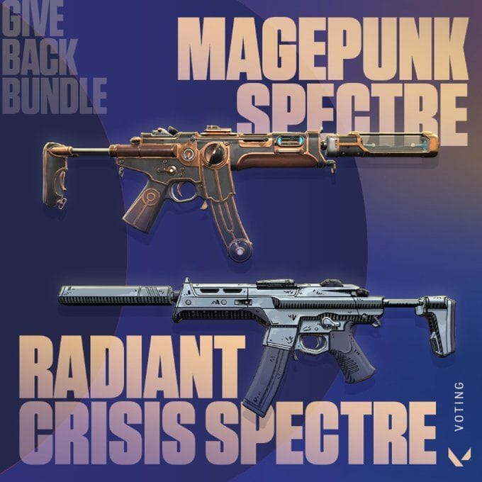 Valorant's Give Back Bundle is live now: How to vote, skin choices, and ...