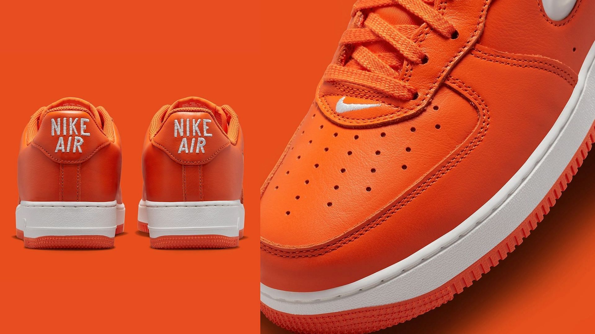 Take a look at the heel counters and toe tops of these shoes (Image via Nike)
