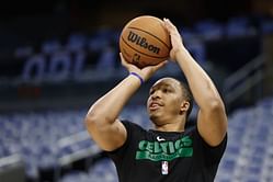 Video: Boston Celtics' Grant Williams leaves media members in splits as he gives post-match interview in Halloween costume