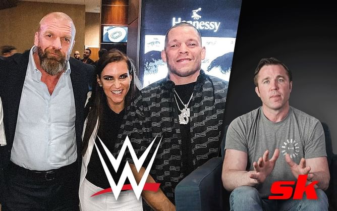 "You're never going to see Nate Diaz do anything with the WWE" - Chael Sonnen claims "scum of the Earth" WWE has no intent of doing anything with UFC veteran